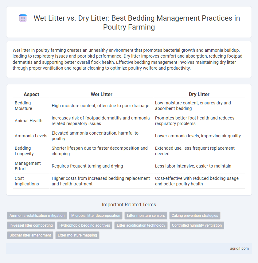 Wet Litter vs. Dry Litter: Best Bedding Management Practices in Poultry Farming