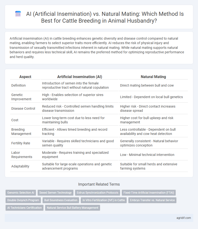 AI (Artificial Insemination) vs. Natural Mating: Which Method Is Best for Cattle Breeding in Animal Husbandry?