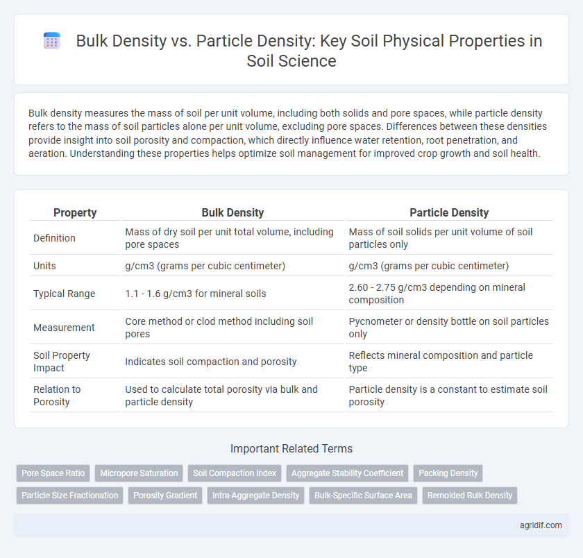 Bulk Density vs. Particle Density: Key Soil Physical Properties in Soil Science