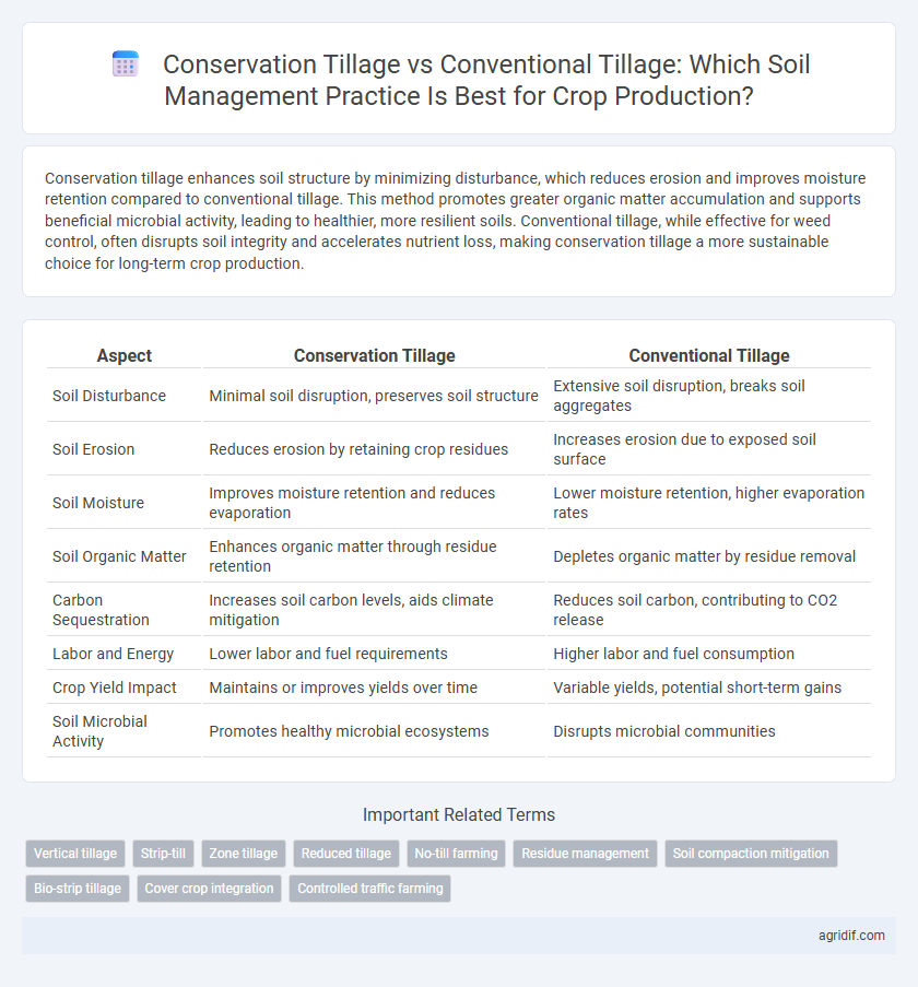 Conservation Tillage vs Conventional Tillage: Which Soil Management Practice Is Best for Crop Production?
