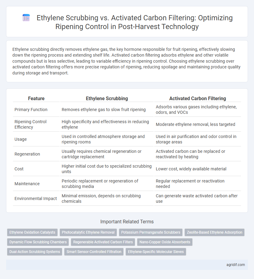 Ethylene Scrubbing vs. Activated Carbon Filtering: Optimizing Ripening Control in Post-Harvest Technology
