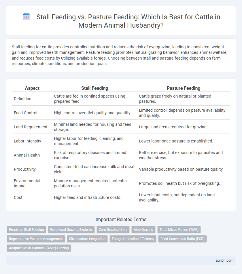 Stall Feeding vs. Pasture Feeding: Which Is Best for Cattle in Modern Animal Husbandry?