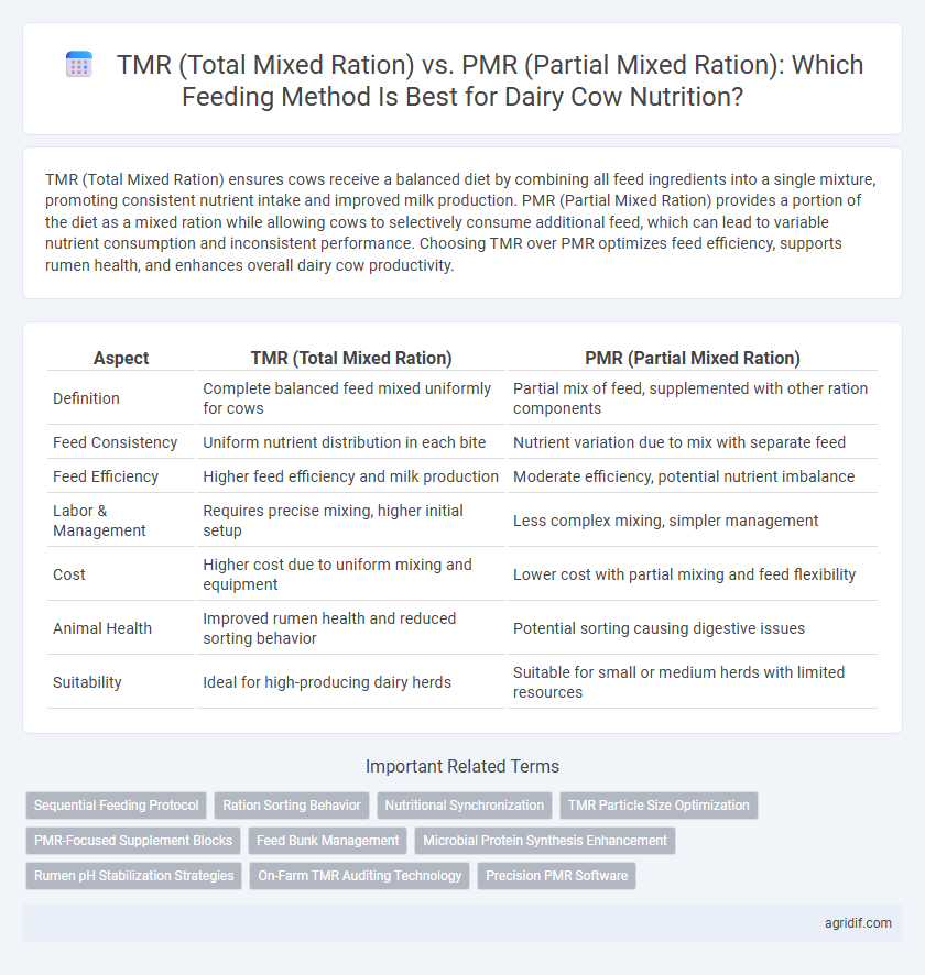 TMR (Total Mixed Ration) vs. PMR (Partial Mixed Ration): Which Feeding Method Is Best for Dairy Cow Nutrition?