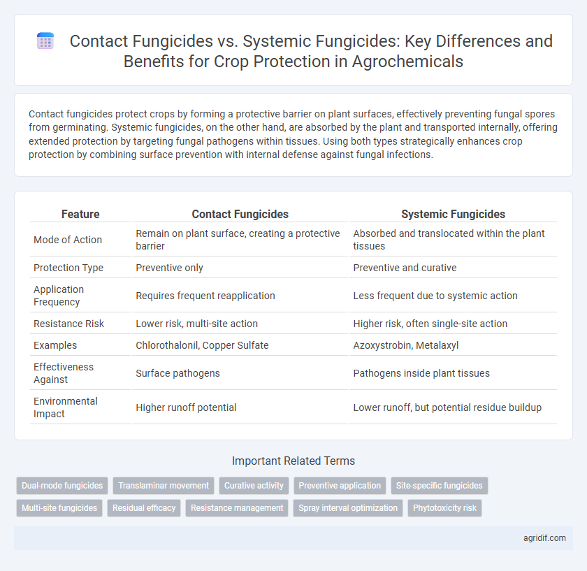 Contact Fungicides vs. Systemic Fungicides: Key Differences and Benefits for Crop Protection in Agrochemicals