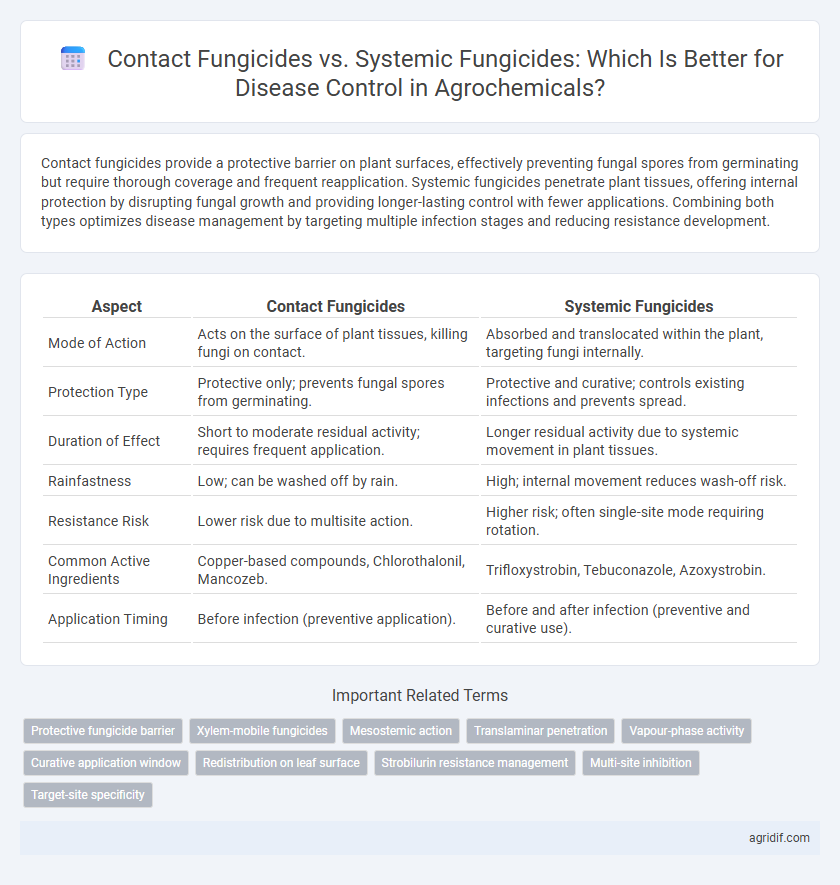 Contact Fungicides vs. Systemic Fungicides: Which Is Better for Disease Control in Agrochemicals?