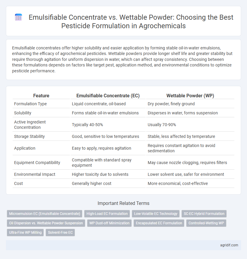 Emulsifiable Concentrate vs. Wettable Powder: Choosing the Best Pesticide Formulation in Agrochemicals