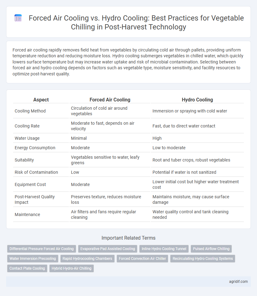 Forced Air Cooling vs. Hydro Cooling: Best Practices for Vegetable Chilling in Post-Harvest Technology