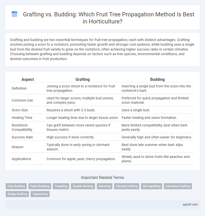 Grafting vs. Budding: Which Fruit Tree Propagation Method Is Best in Horticulture?