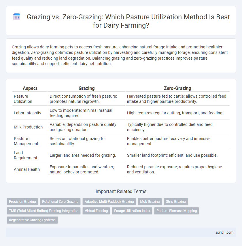 Grazing vs. Zero-Grazing: Which Pasture Utilization Method Is Best for Dairy Farming?