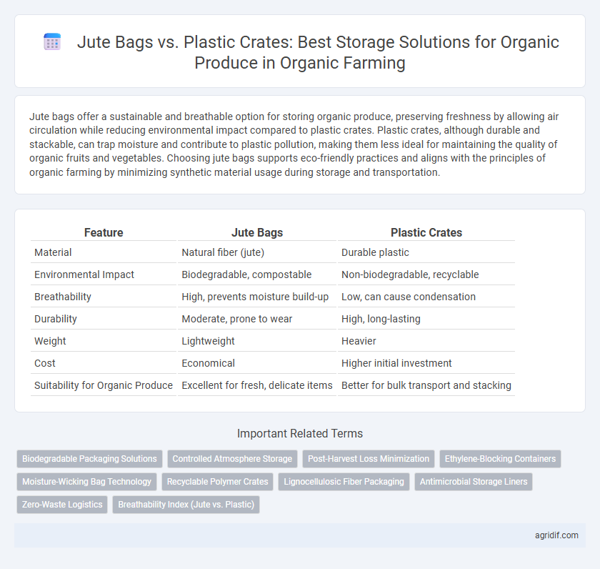 Jute Bags vs. Plastic Crates: Best Storage Solutions for Organic Produce in Organic Farming