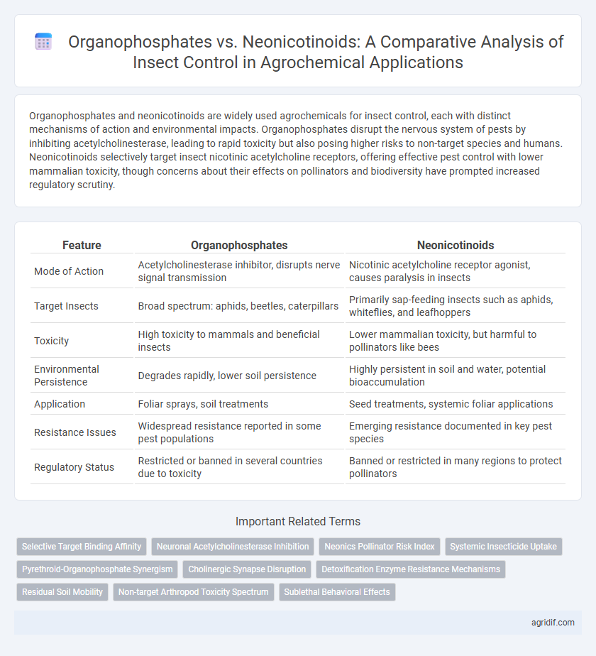 Organophosphates vs. Neonicotinoids: A Comparative Analysis of Insect Control in Agrochemical Applications