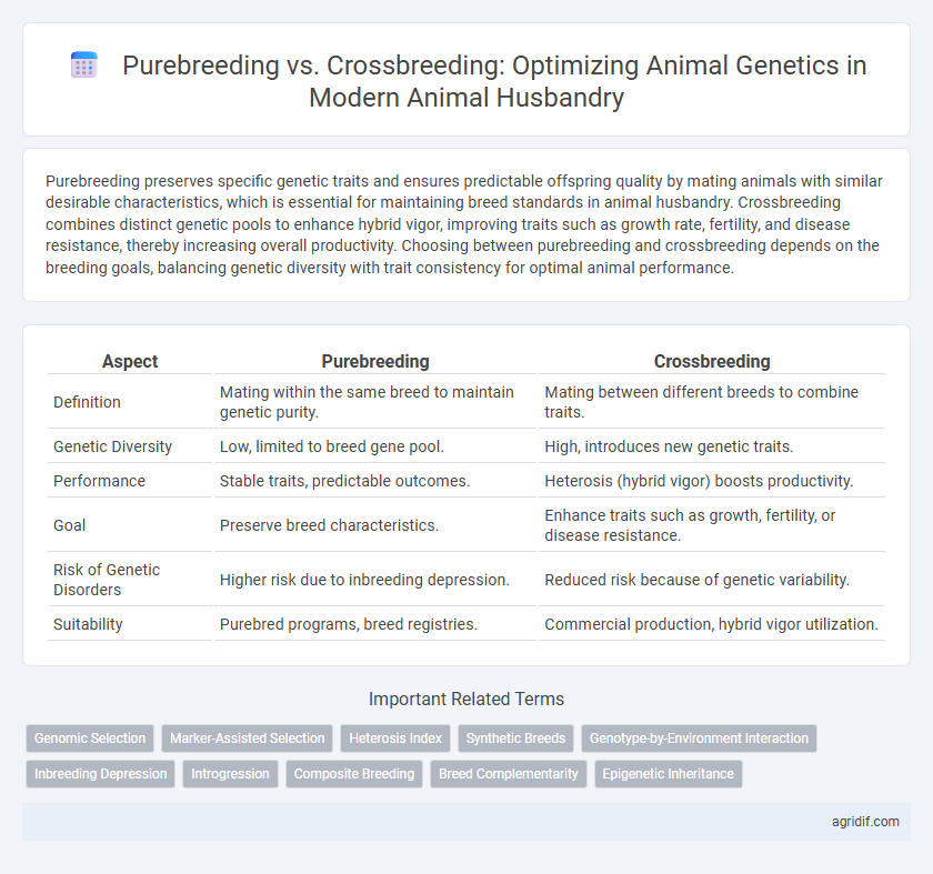 Purebreeding vs. Crossbreeding: Optimizing Animal Genetics in Modern Animal Husbandry
