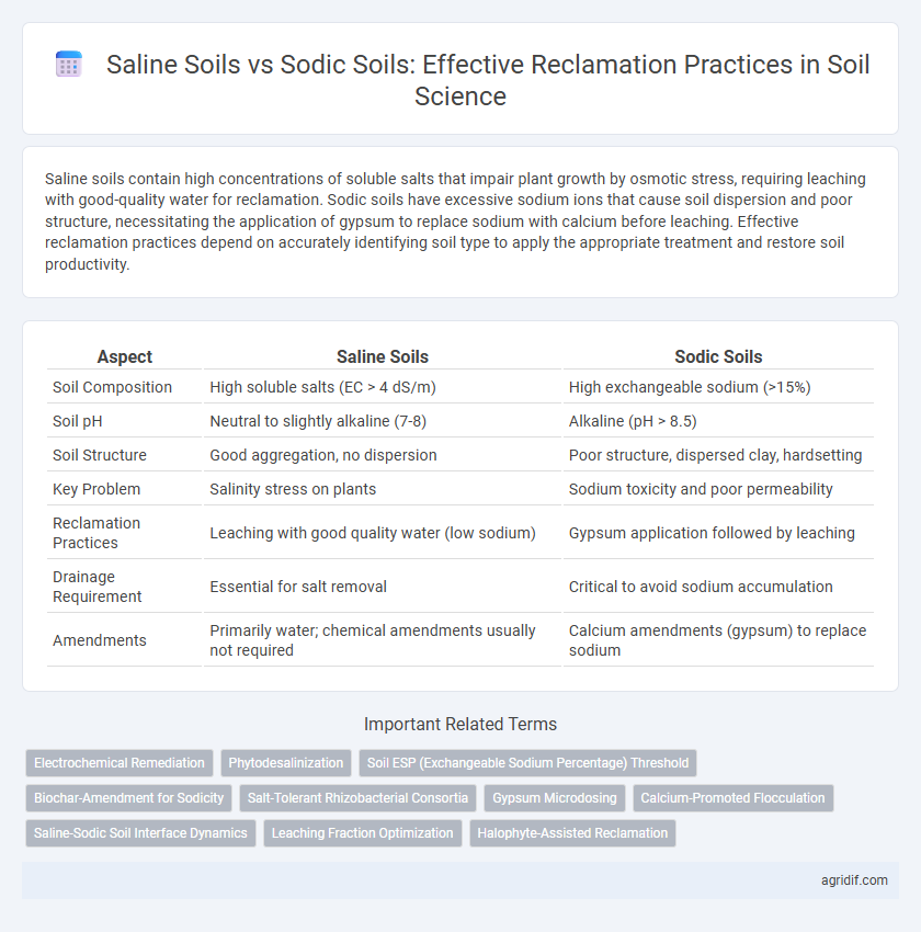Saline Soils vs Sodic Soils: Effective Reclamation Practices in Soil Science