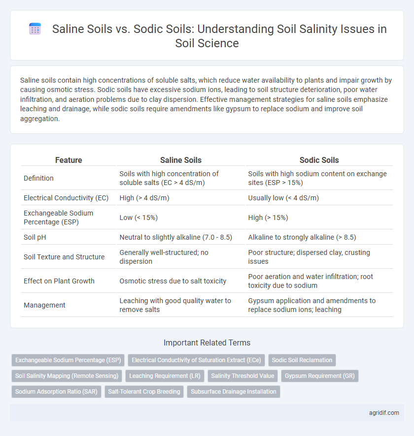 Saline Soils vs. Sodic Soils: Understanding Soil Salinity Issues in Soil Science