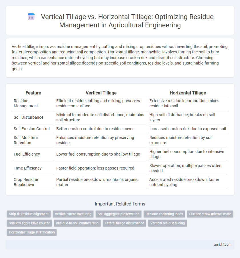 Vertical Tillage vs. Horizontal Tillage: Optimizing Residue Management in Agricultural Engineering